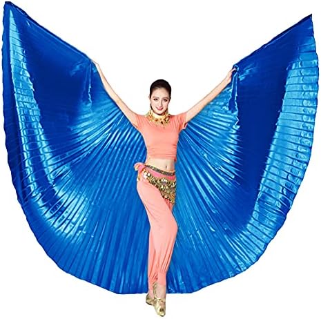 Amazon.com: MUNAFIE Belly Dance Isis Wings with Sticks Halloween